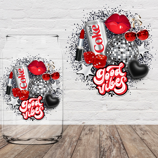 Diet Soda 4" UV DTF