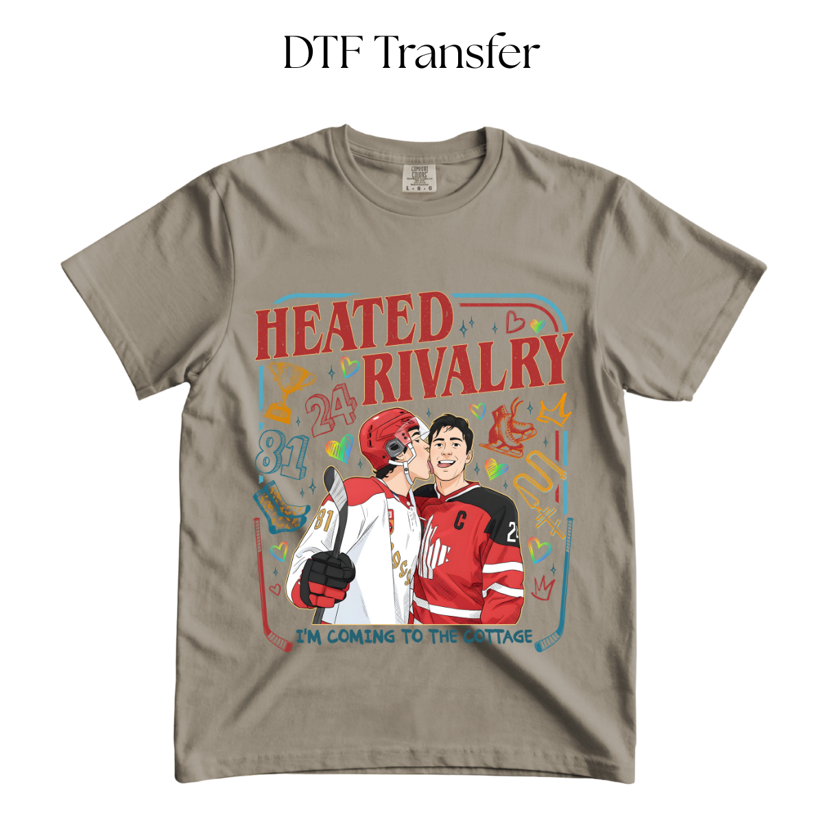 HR Im Coming to the Cottage DTF Transfer