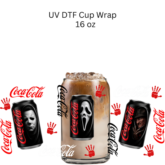 Scream Soda UV DTF Cup Wrap