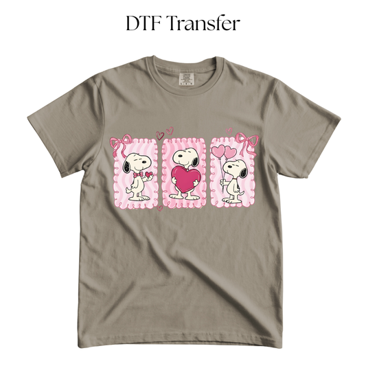 Snoop Valentines Frames DTF Transfer