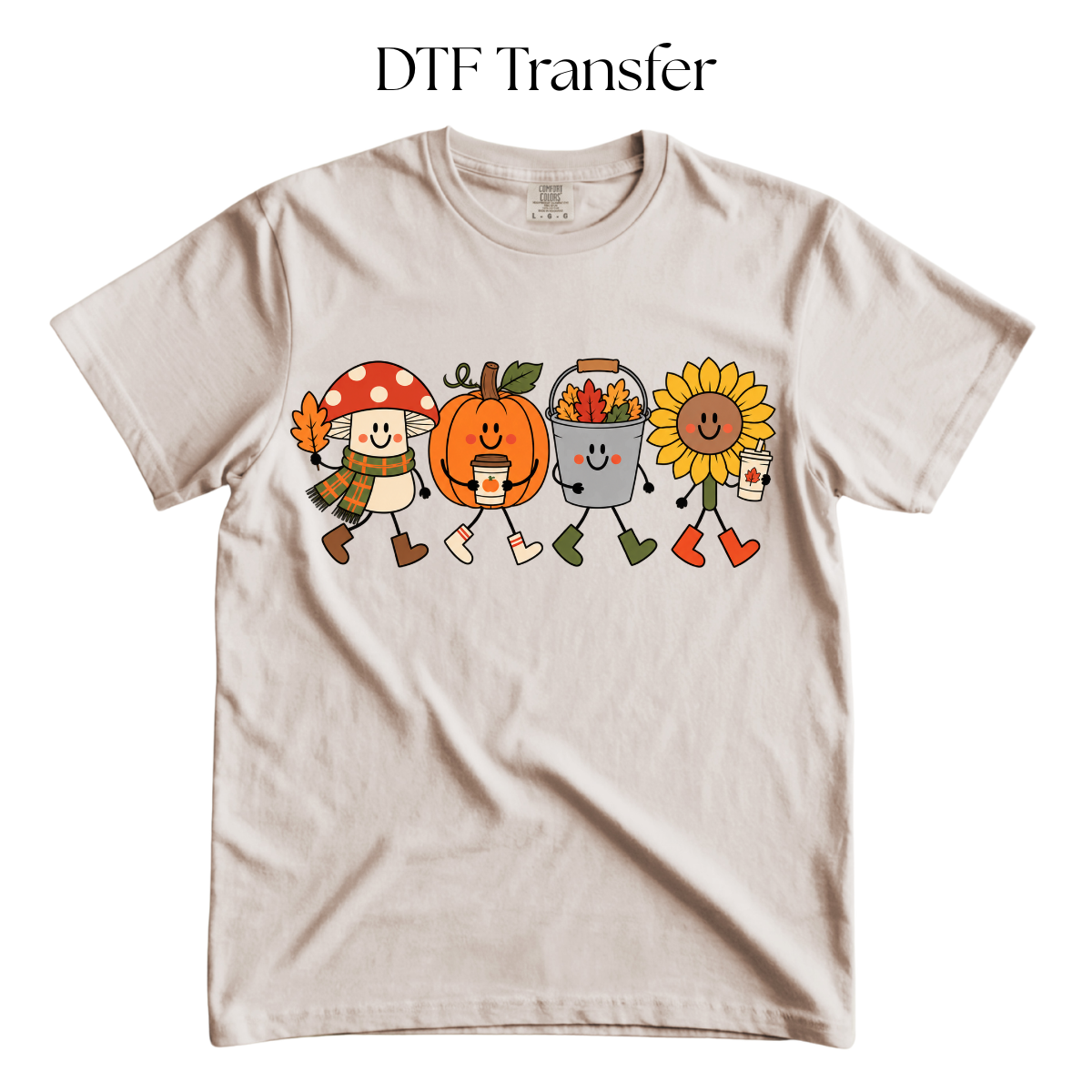 Fall Friends DTF Transfer