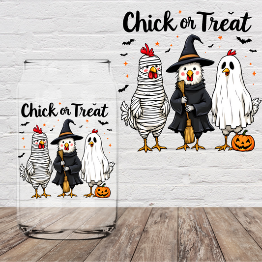 Chick or Treat 4" UV DTF