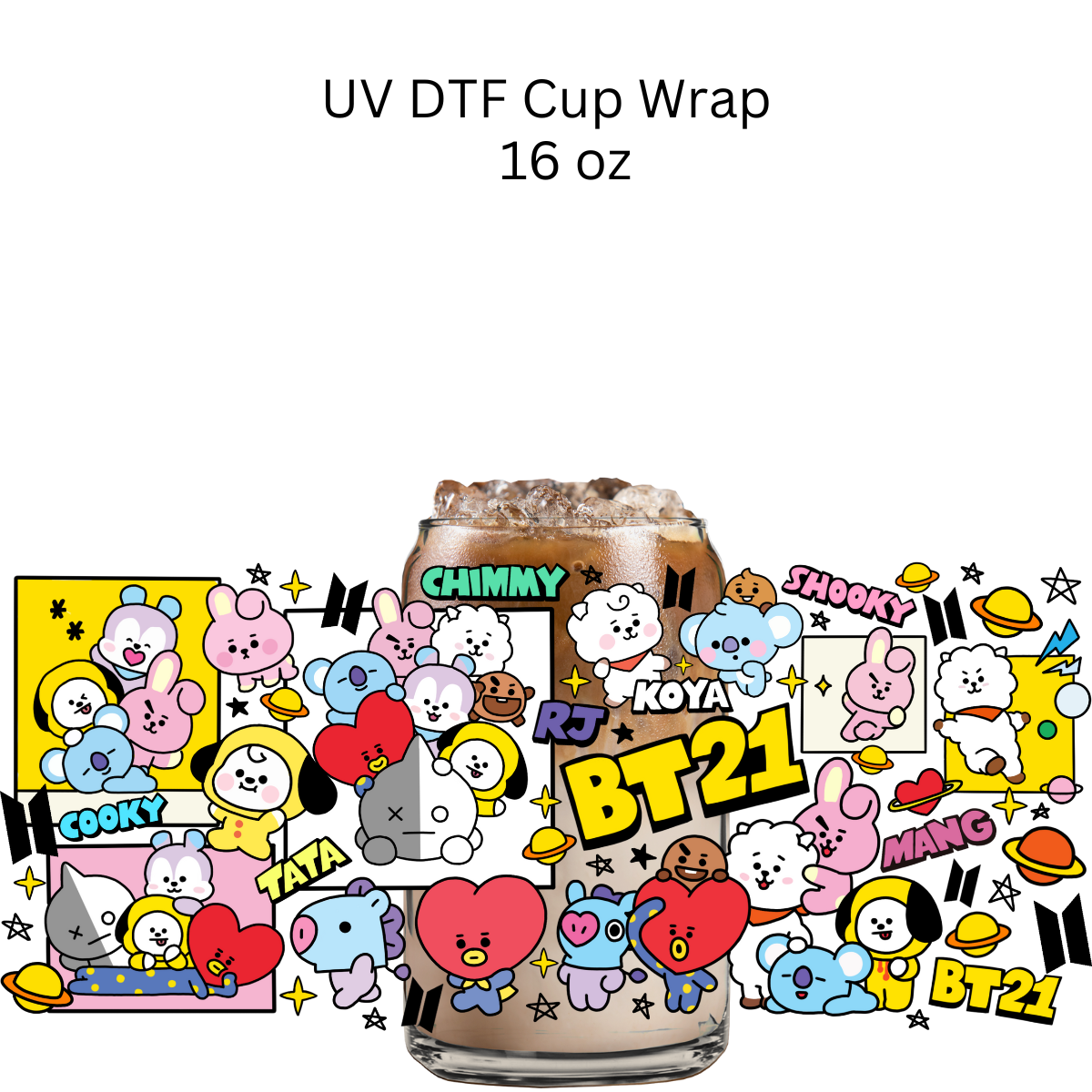 VT 21 UV DTF Cup Wrap