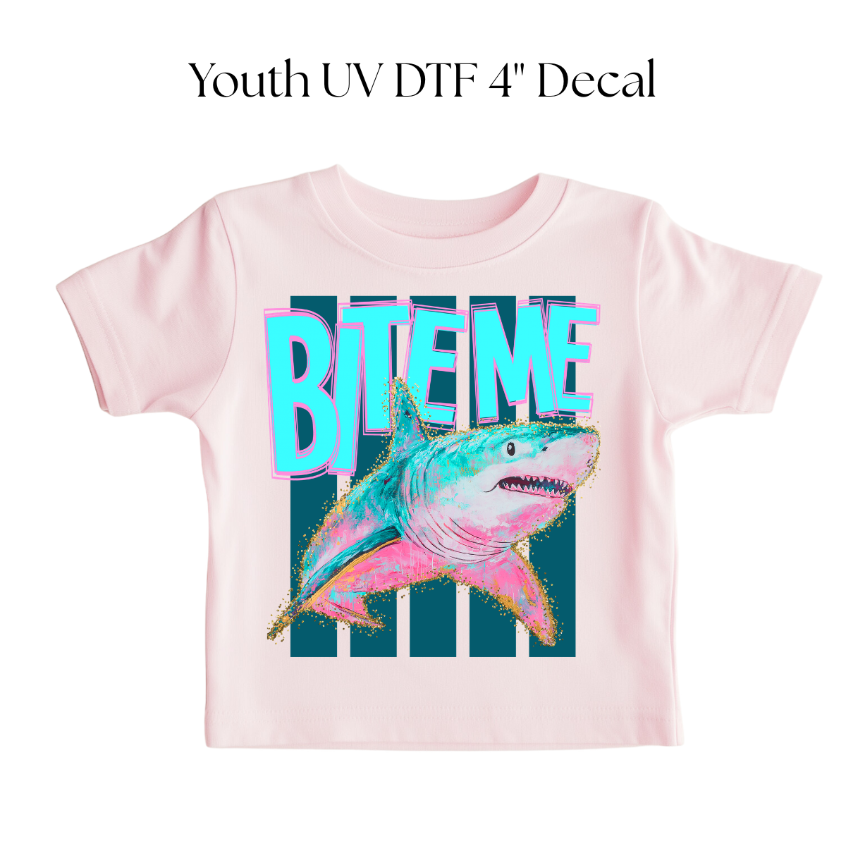 YOUTH Shark Bite Me DTF Transfer