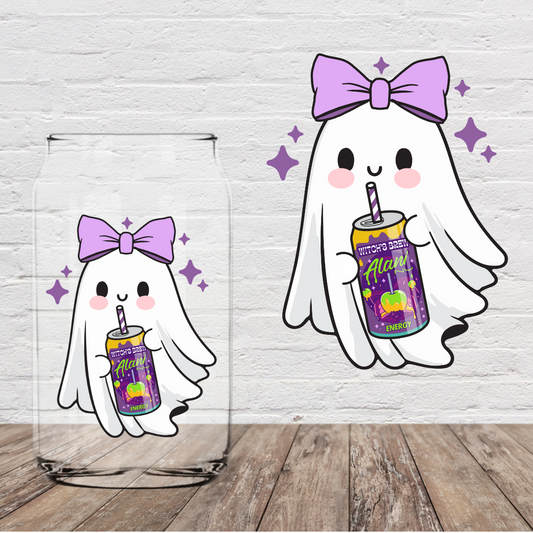 Energy Ghostie 4" UV DTF (Print to Order)