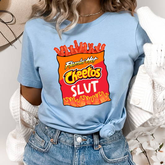 Flaming Chips DTF TRANSFER