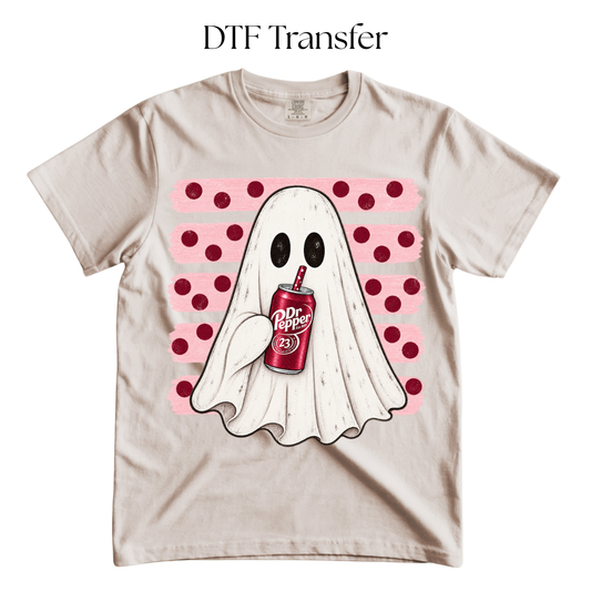 Dr Soda Ghostie DTF Transfer