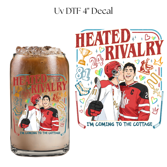 HR Im Coming to the Cottage 4” UV DTF Decal