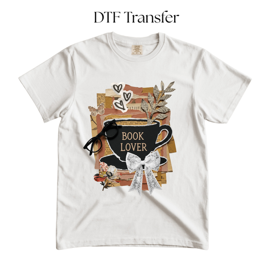 Book Lover DTF Transfer