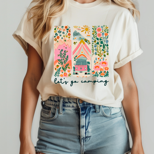 Let’s Go Camping DTF TRANSFER