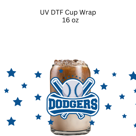 Dod Stars UV DTF Cup Wrap