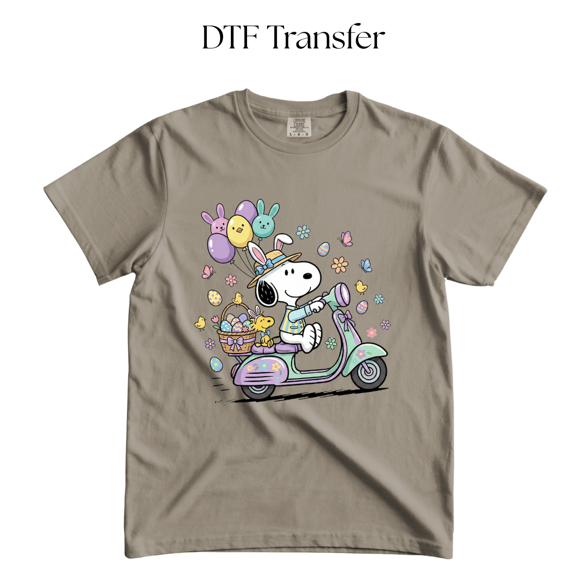 Snoop Easter Scooter DTF Transfer