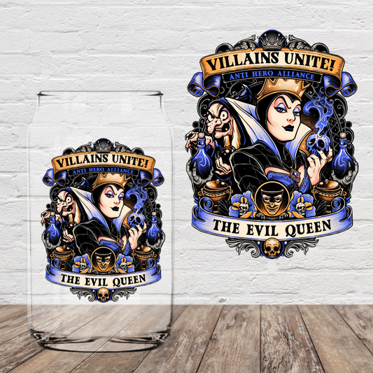 The Evil Queen 4" UV DTF (print to order)