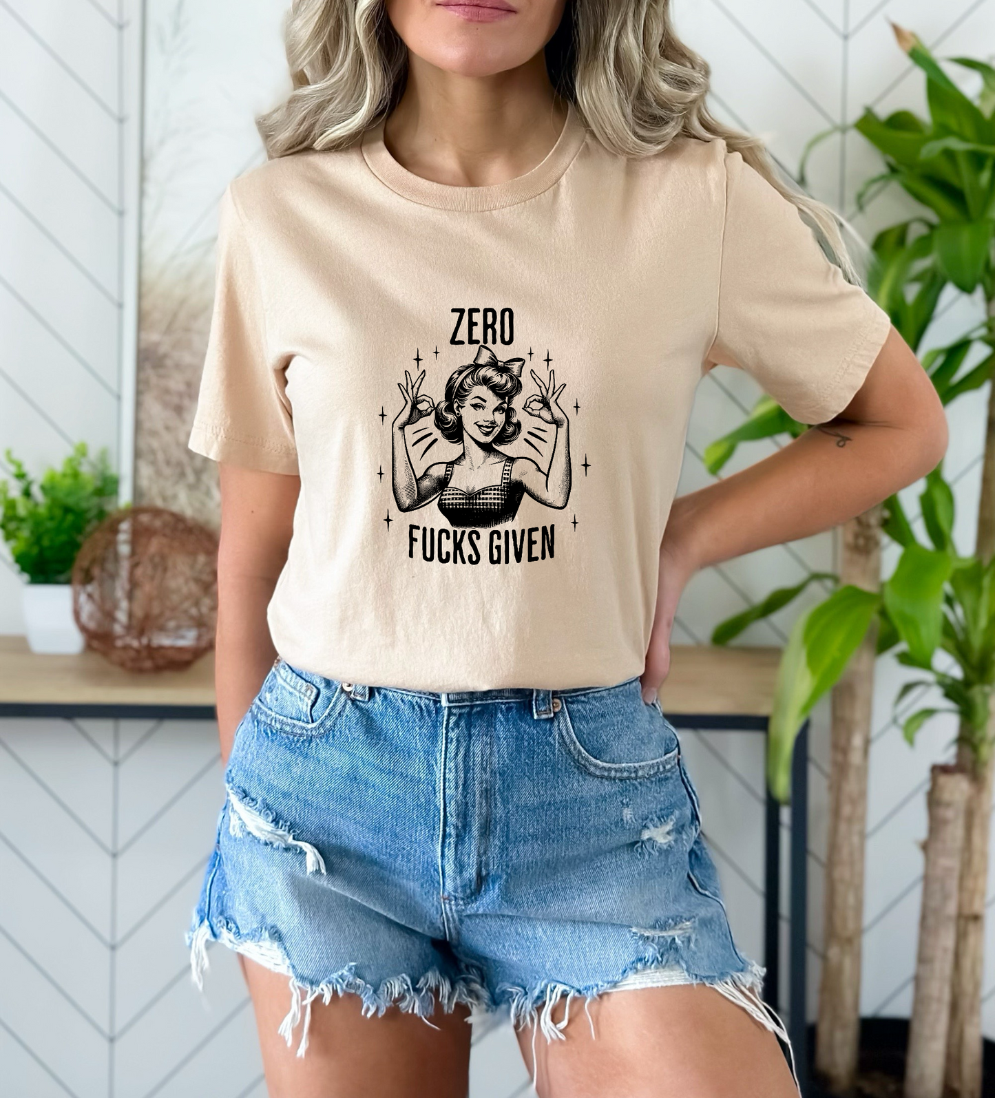 Zero Fucks Given SCREEN PRINT