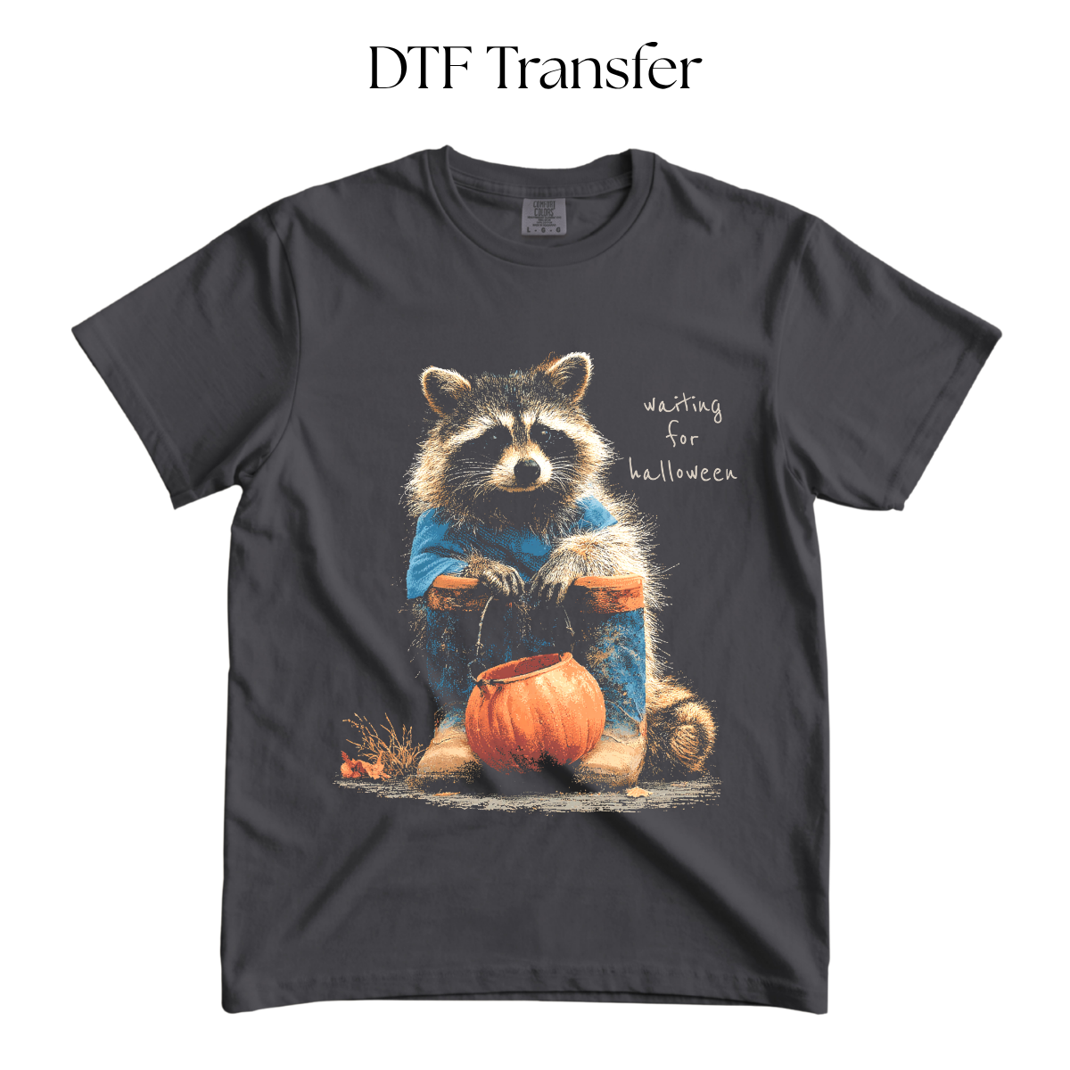 Waiting for Halloween DTF Transfer