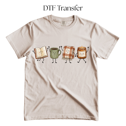 Fall Reading Essentials DTF Transfer