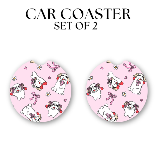 Lamb Coasters DTF Transfer