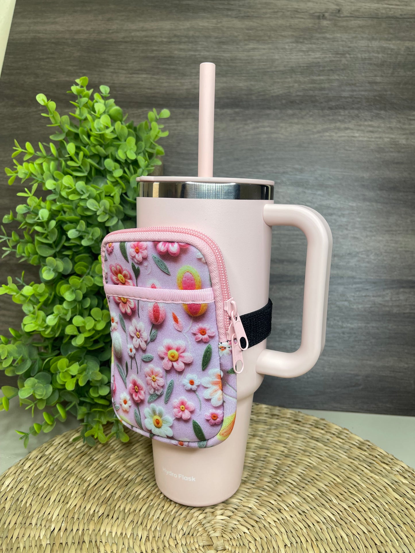 Floral Tumbler Bag