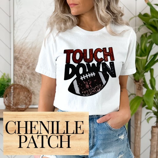 Touchdown Sequin Patch