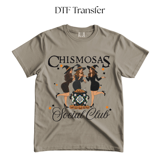 Chismosas Social Club DTF Transfer