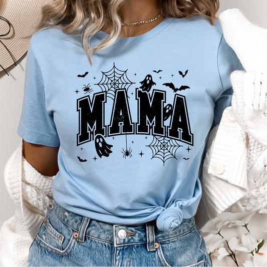 Halloween Mama Black Single Color Dtf Transfer