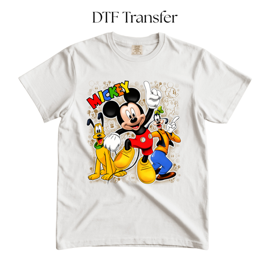 Mouse Friends DTF TRANSFER