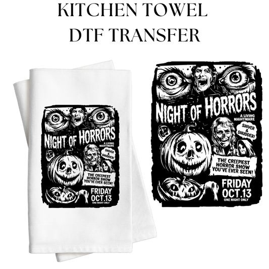 Night of Horrors DTF Transfer
