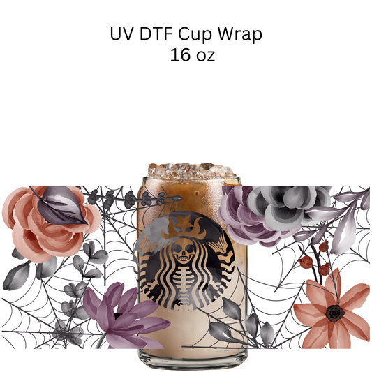 Halloween Star Drink UV DTF Cup Wrap