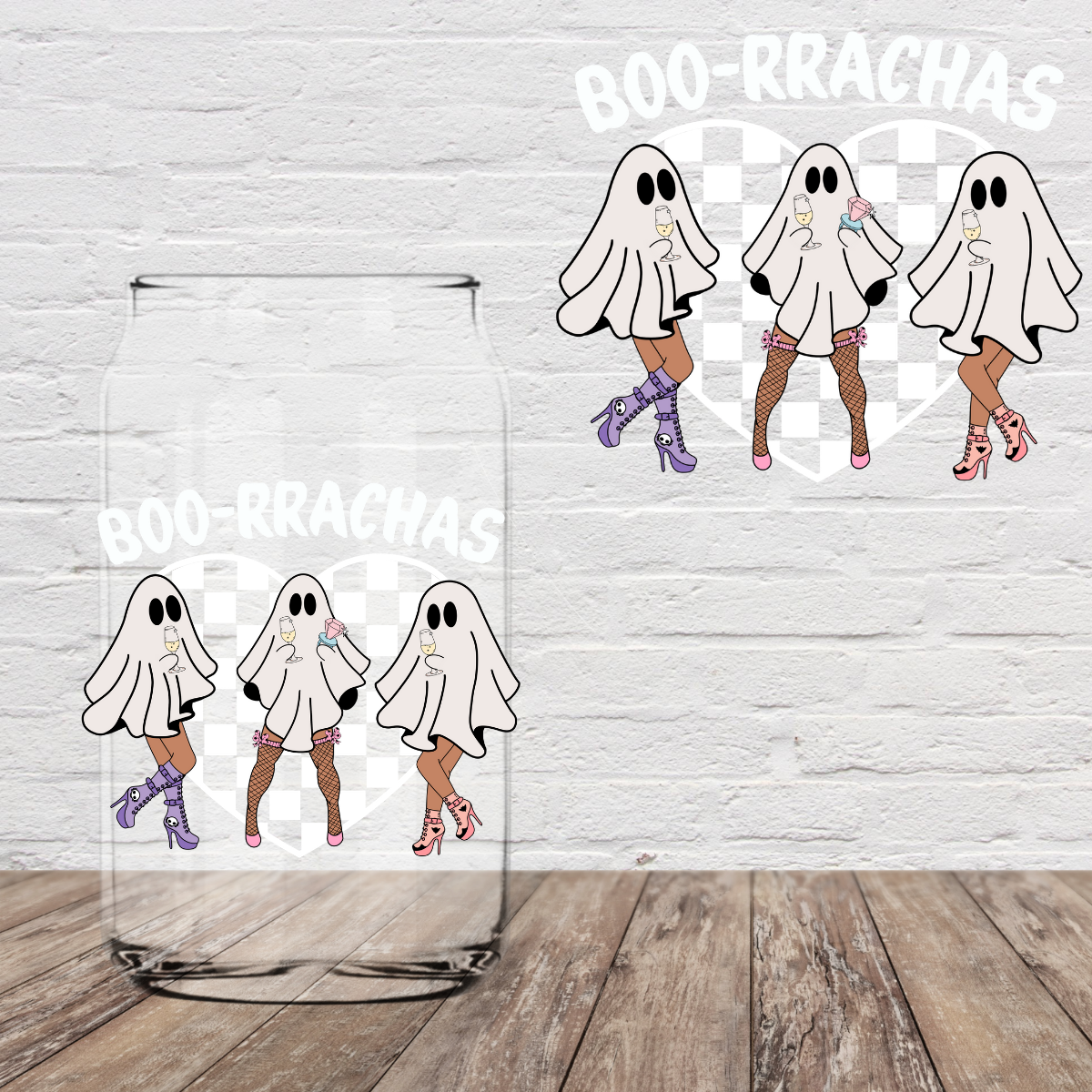 Boorracha 4" UV DTF