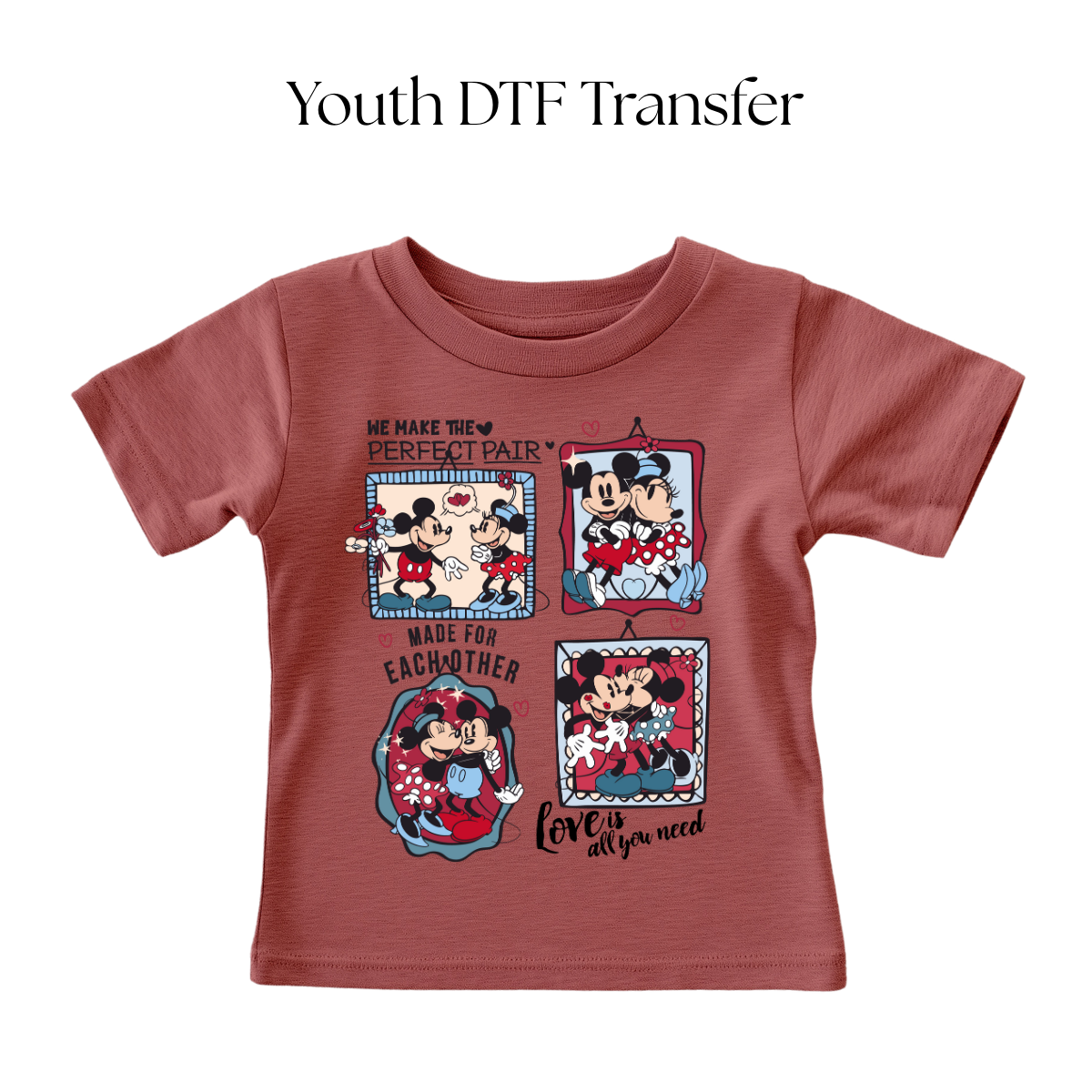 YOUTH We Make the Perfect Pair DTF Transfer