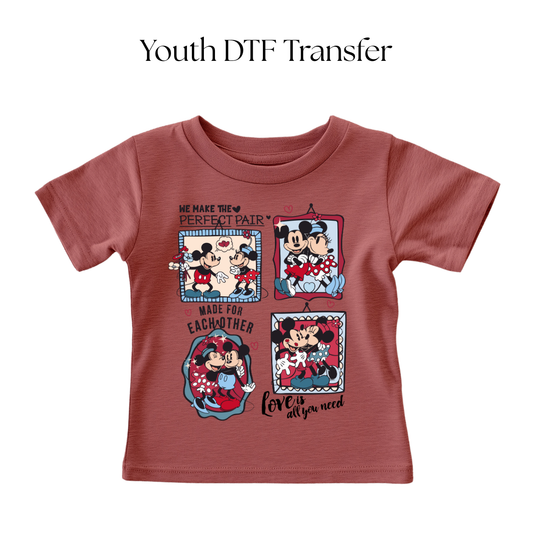 YOUTH We Make the Perfect Pair DTF Transfer