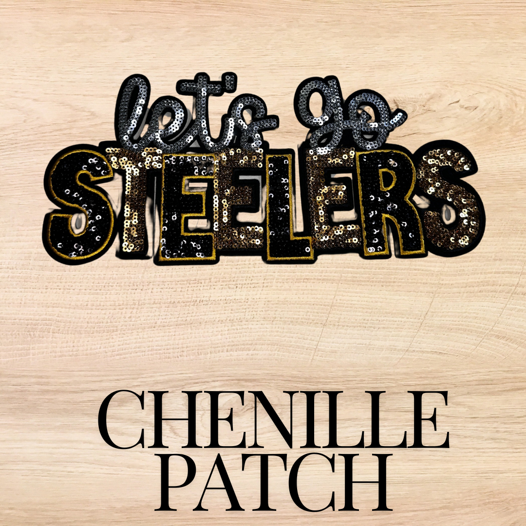 Steelers Sequin Patch