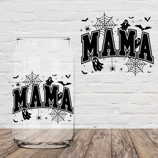 Halloween MAMA Black 4" UV DTF