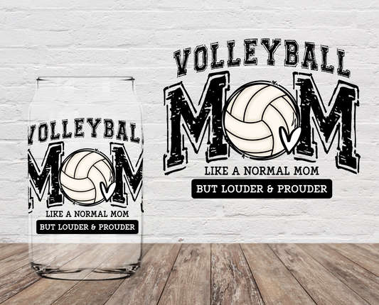 Volleyball Mom 4" UV DTF