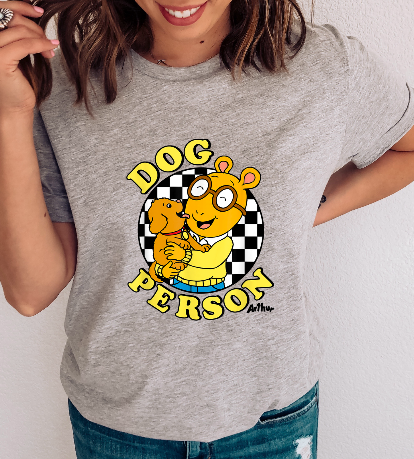 Dog Person Art DTF TRANSFER