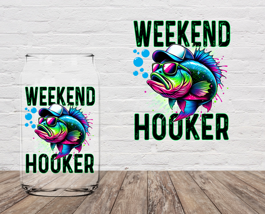 Weekend Hooker Splash Of Colors 4" UV DTF