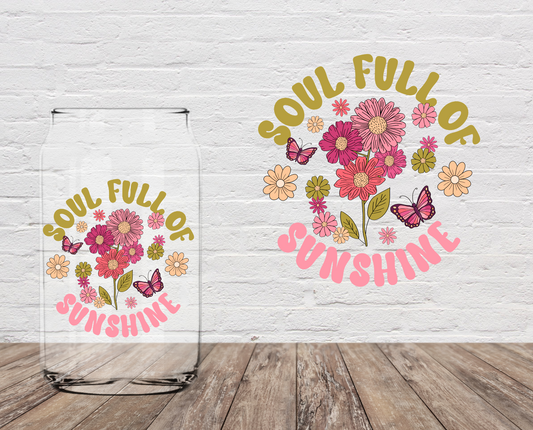 Soul Full Of Sunshine 4" UV DTF