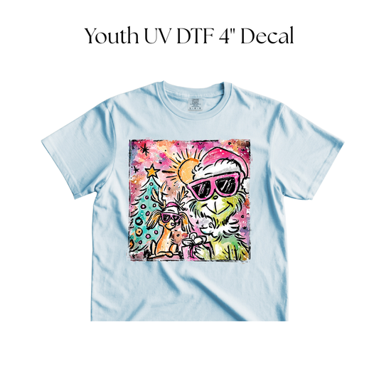 YOUTH Green Monster Glasses DTF Transfer