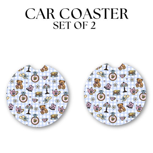 Trinkets Car Coaster DTF Transfer