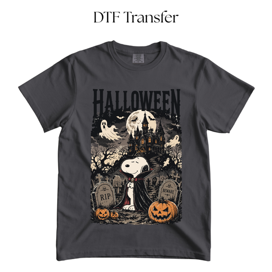 Dracula Snoop DTF Transfer