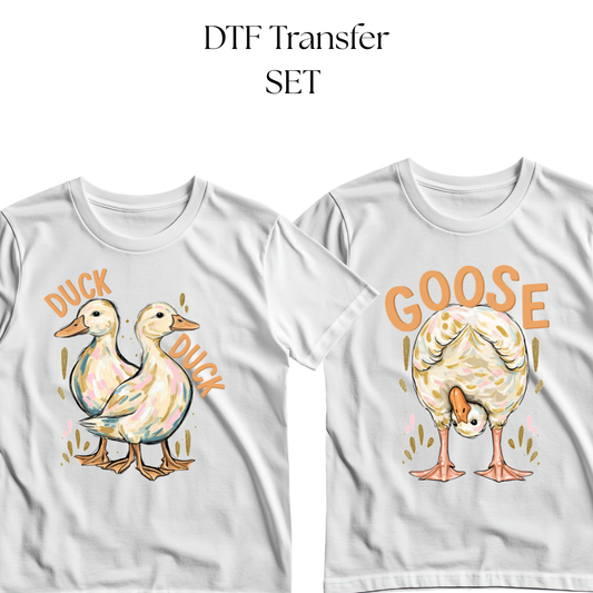 Duck Duck Goose DTF SET