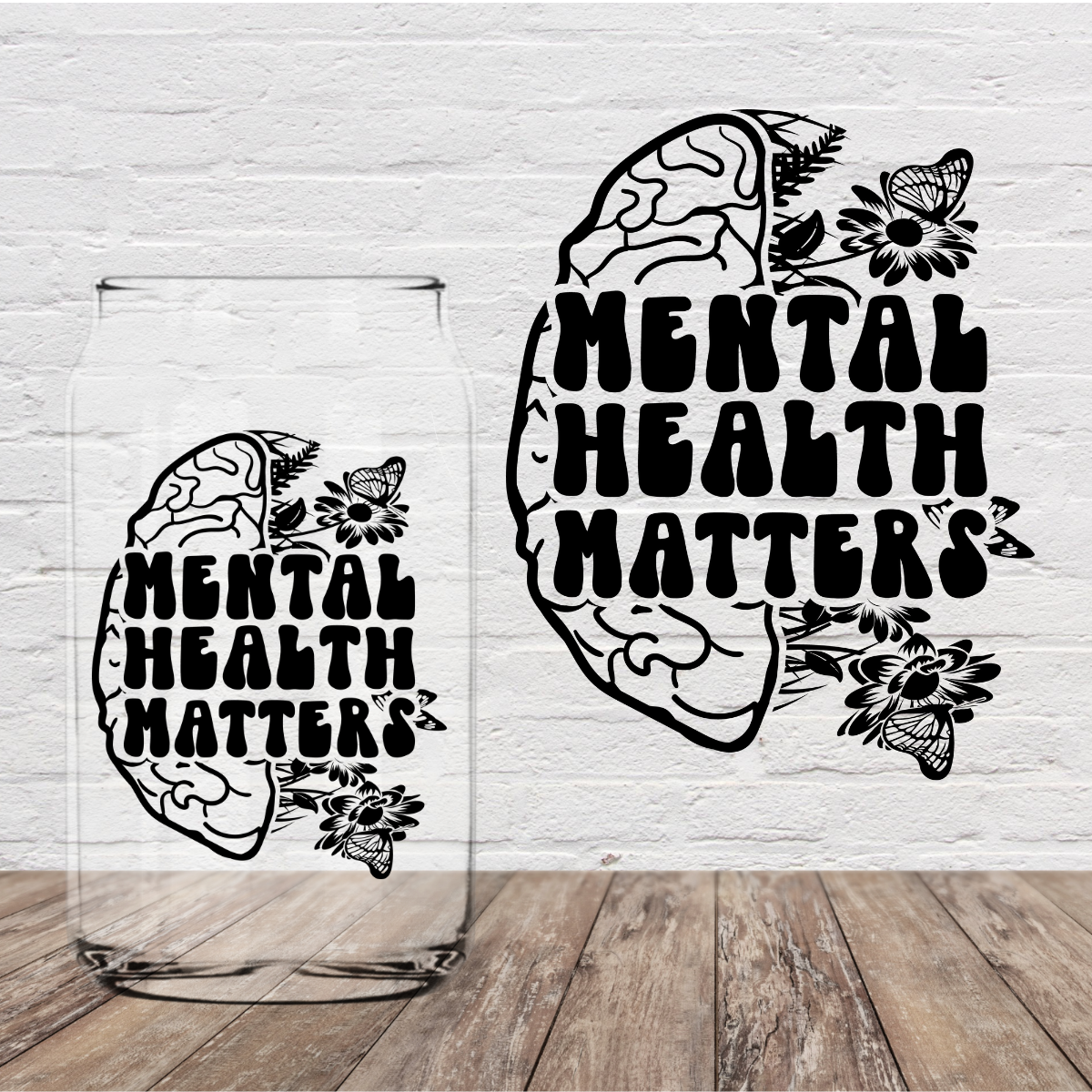 Mental Health Matters 4" UV DTF (Print to Order)