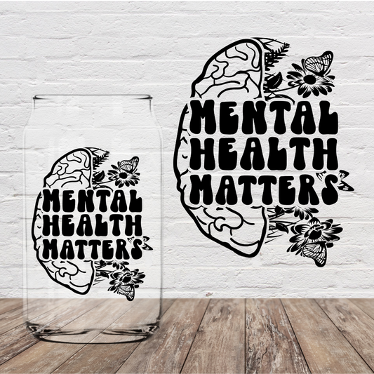 Mental Health Matters 4" UV DTF (Print to Order)