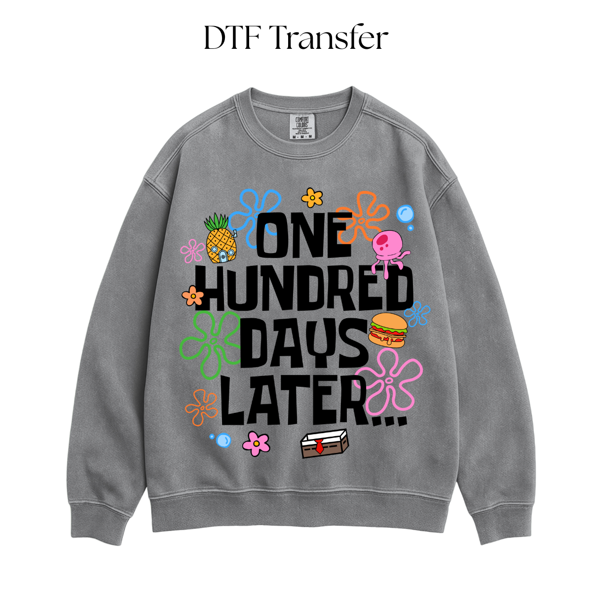 One Hundred Days Later... DTF Transfer