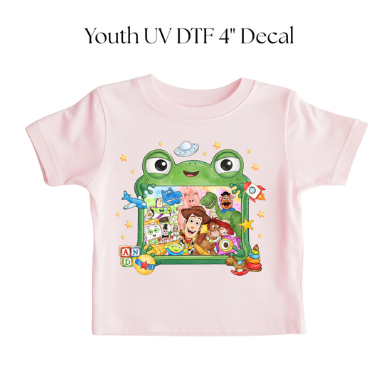 YOUTH Toy Green Pad DTF Transfer