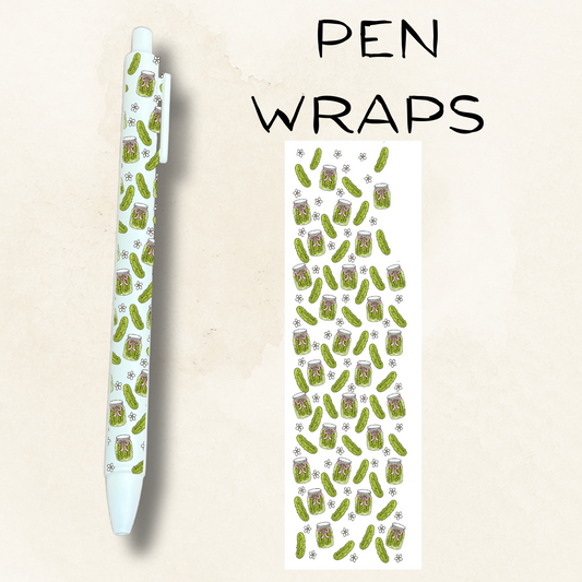 Pickles UV DTF Wrap For Ballpoint Pen