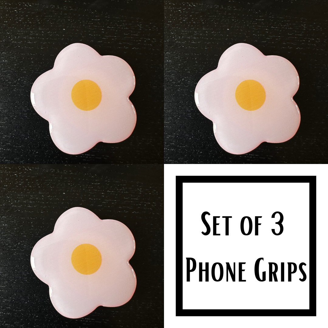 Pink Flower PHONE GRIP