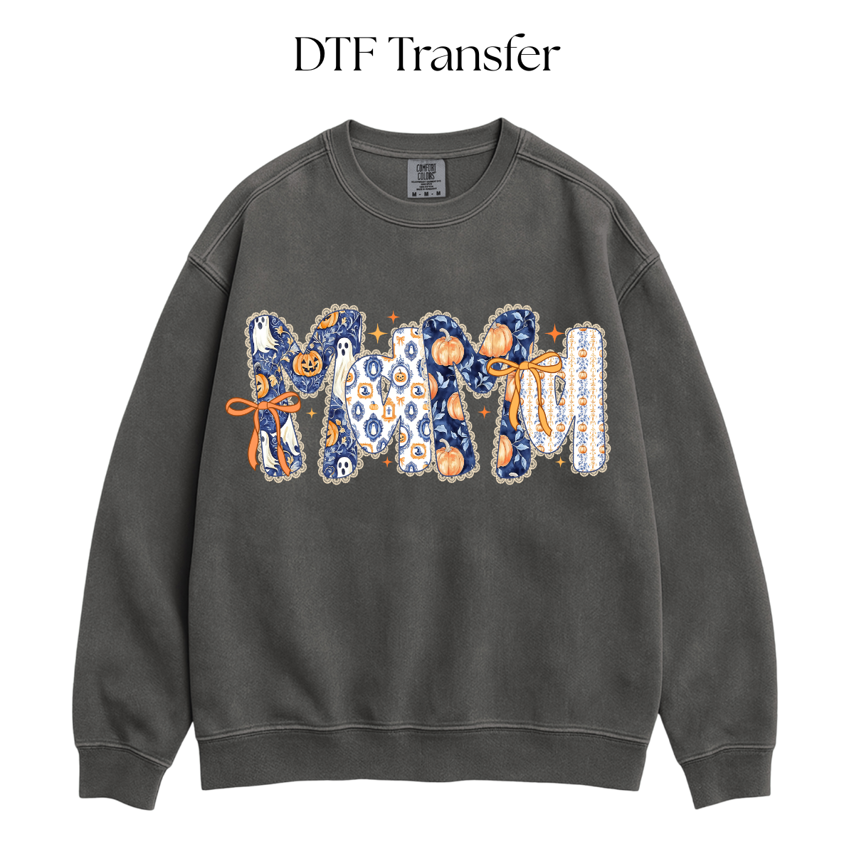 Halloween Blue Mama DTF Transfer