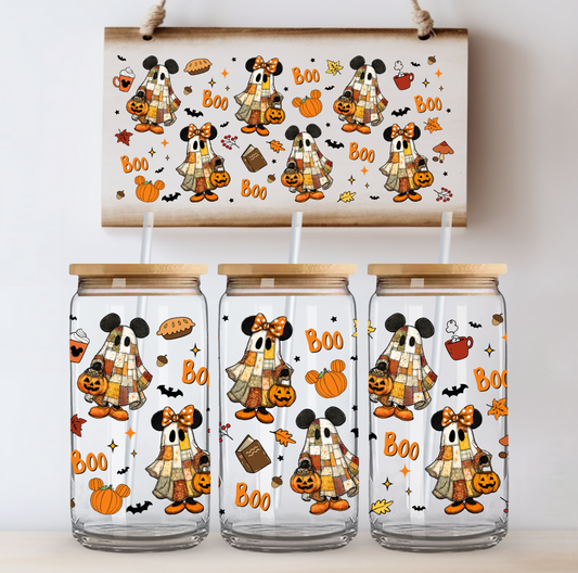 Fall Enchanted Mouse Patches UV DTF Wrap  (print to order)