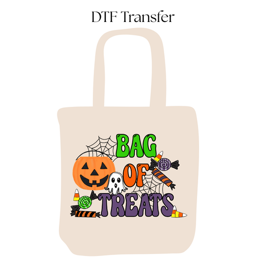 Bag of Treats DTF Transfer